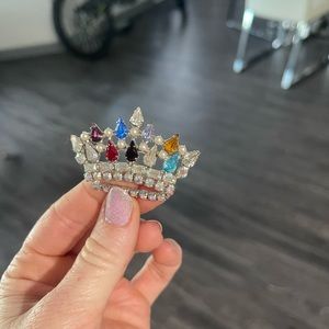 New! Crown Pin Pageant B. David Miss America USA